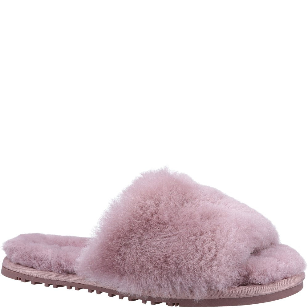 Pink Open Toe Mule Slippers Womens Uk Westfield Sheepskin Mule