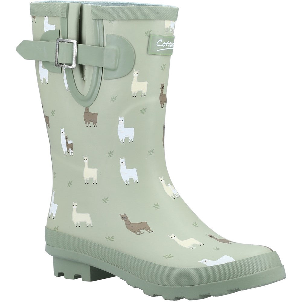 Farmyard Mid Wellingtons Alpaca Cotswold-Shoes - Main Image