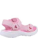 Kids Bodiam Recycled Sandals Pink/White